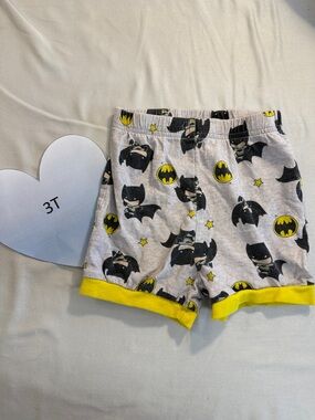 Batman - 3T - Batman Themed Kids Pajama bottom shorts